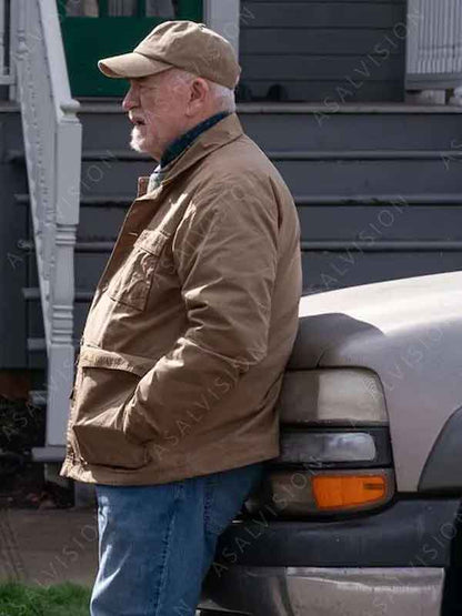 Movie Little Wing 2024 Jaan Brown Cotton Jacket