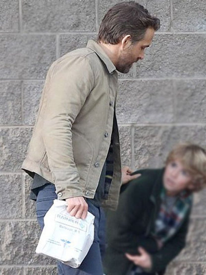 Movie The Adam Project 2022 Ryan Reynolds Cotton Jacket