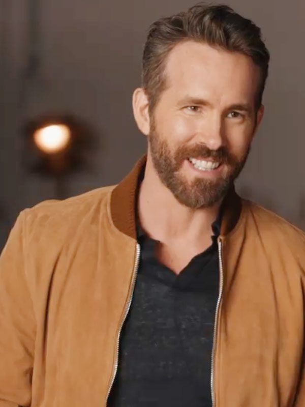 Ryan Reynolds The Adam Project 2022 Big Adam Brown Suede Jacket