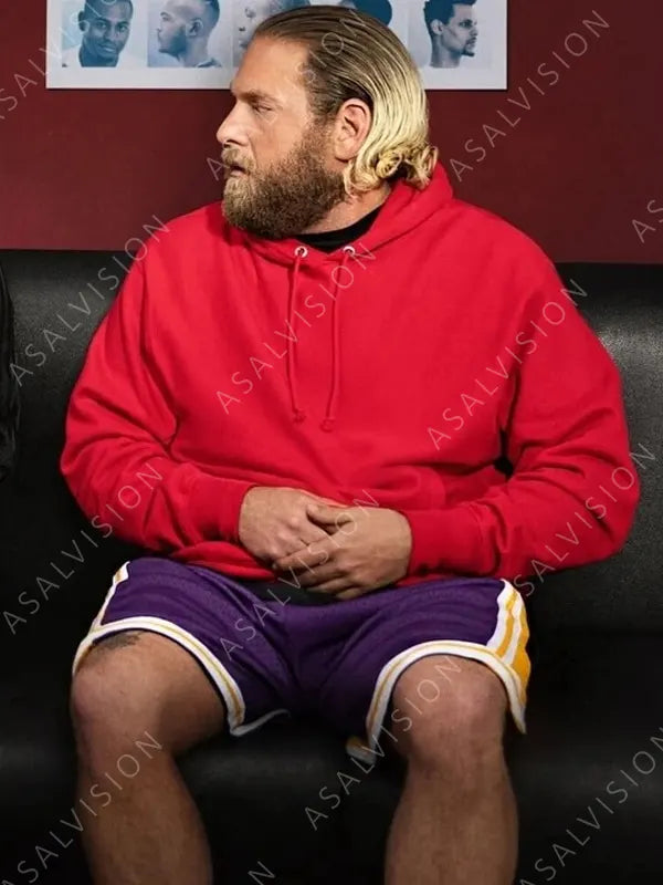 Movie You People Jonah Hill Red Hoodie