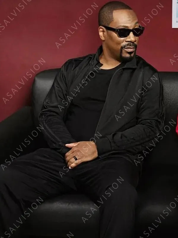 Movie You People Mike Epps Bomber Black Jacket
