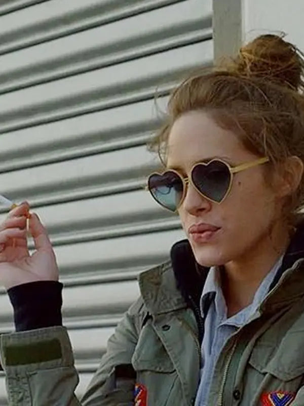Mr. Robot Carly Chaikin Olive Green Cotton Jacket