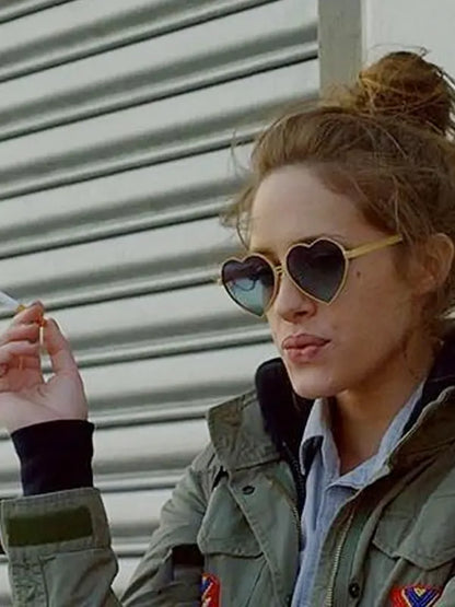 Mr. Robot Carly Chaikin Olive Green Cotton Jacket