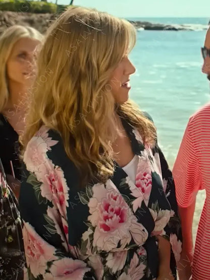 Murder Mystery 2 Jennifer Aniston Floral Blazer