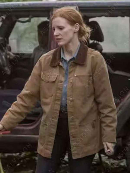 Murph Movie Interstellar Jessica Chastain Cotton Jacket