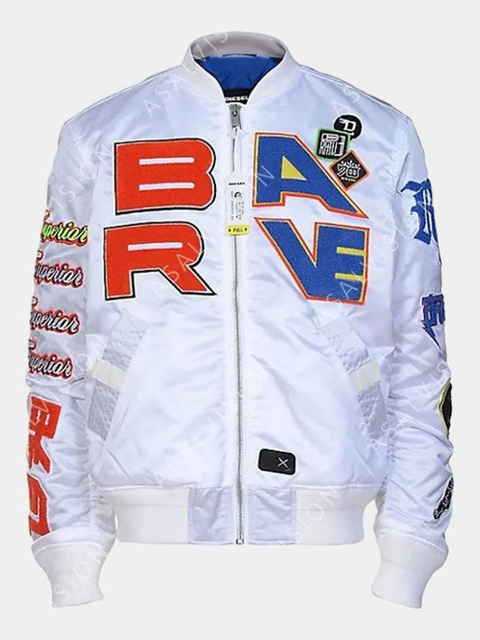 My Fault 2023 Ronnie Bomber Patches Jacket
