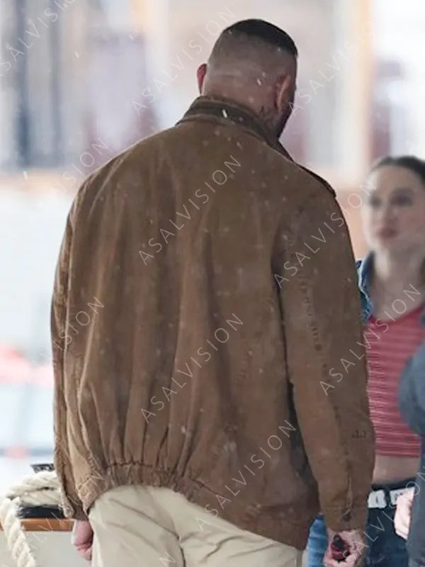 My Spy The Eternal City 2024 JJ Cotton Brown Jacket