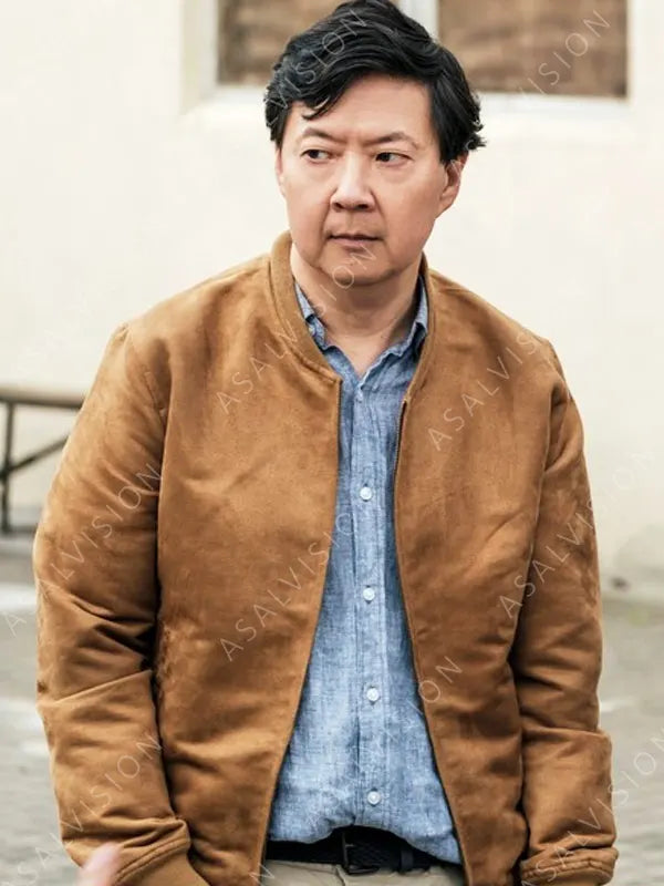My Spy The Eternal City David Kim Brown Jacket
