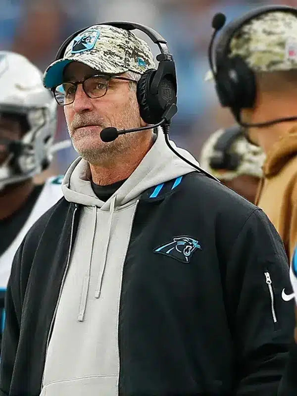 NFL Frank Reich Carolina Panthers Bomber Jacket