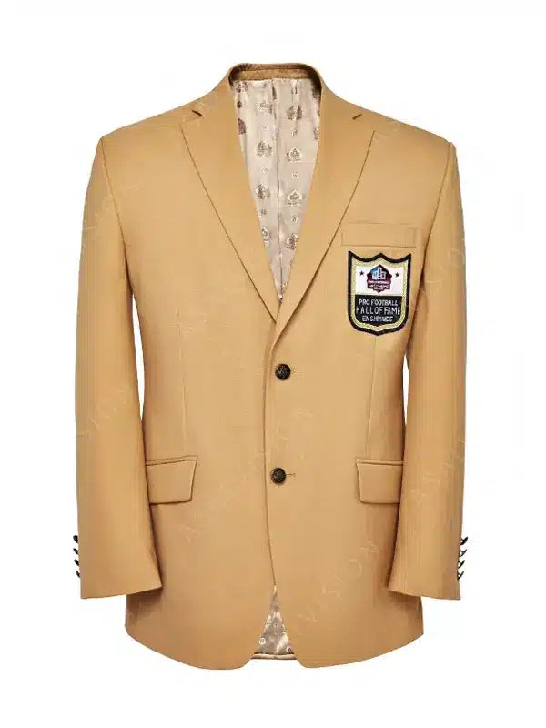 NFL Hall of Fame Enshrinee 2023 Pro Football Gold Jacket