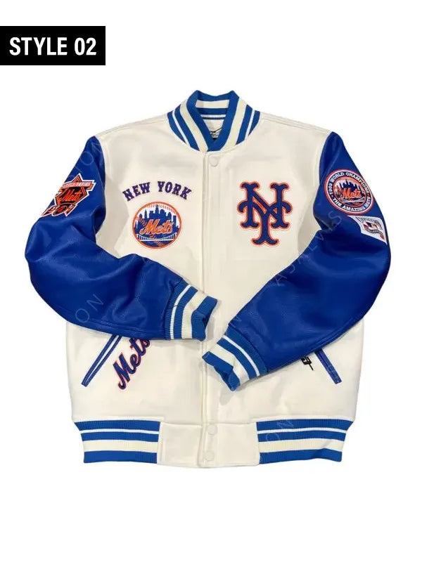 NY Kate Upton Mets Varsity Letterman Jacket