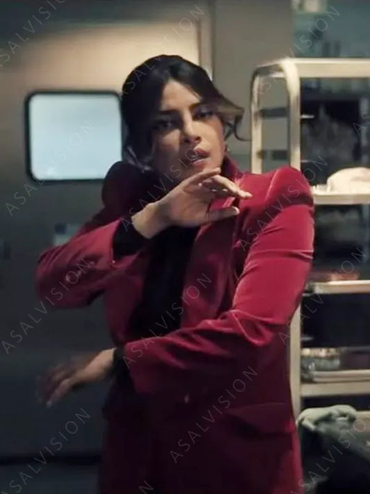 Nadia Sinh Citadel 2023 Red Blazer