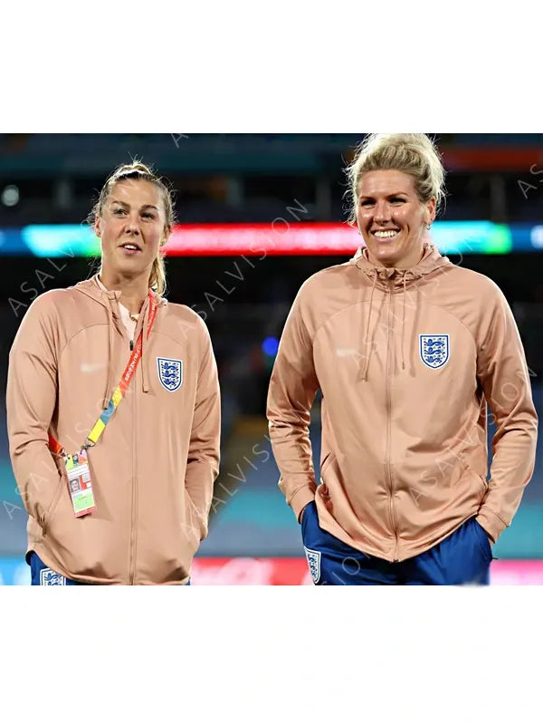 National Football Team England Lionesses Pink Hoodie