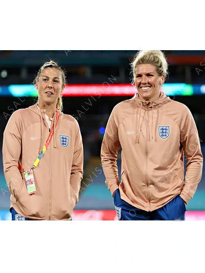 National Football Team England Lionesses Pink Hoodie