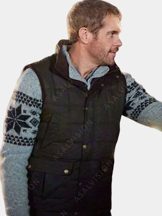 Navigating Christmas 2023 Stephen Huszar Black Vest