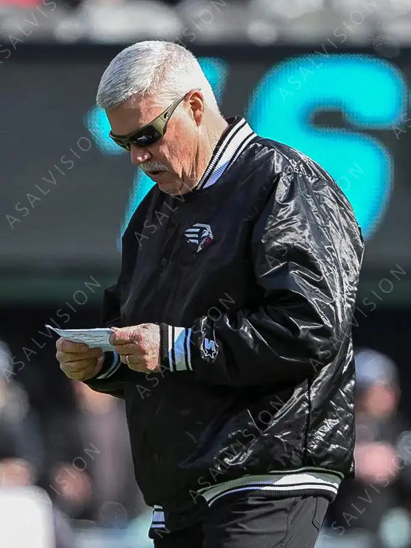 New York Guardians Bomber Satin Black Jacket For Mens