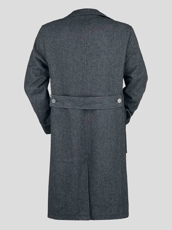 Newt Scamander Fantastic Beasts 2 Eddie Redmayne Grey Wool Coat