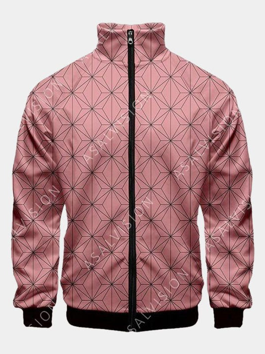 Nezuko Demon Slayer Pink Jacket