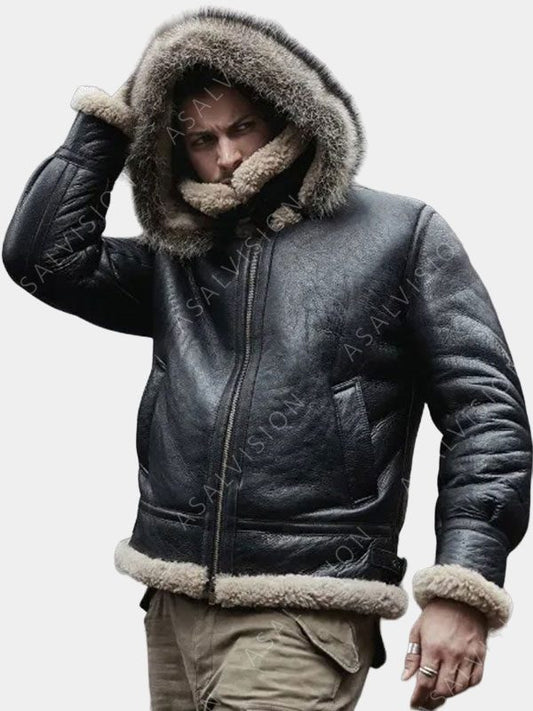 Noah Shearling Leather Jacket