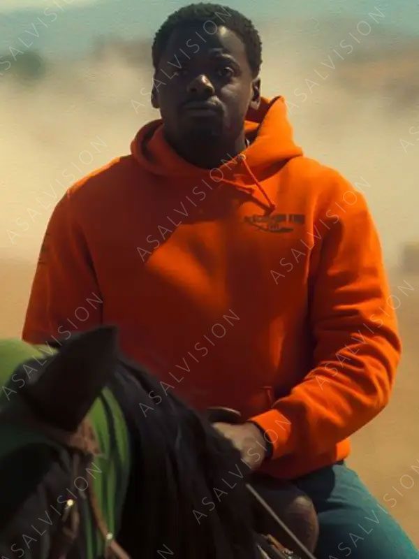 OJ Haywood Nope 2022 Daniel Kaluuya Orange Hoodie