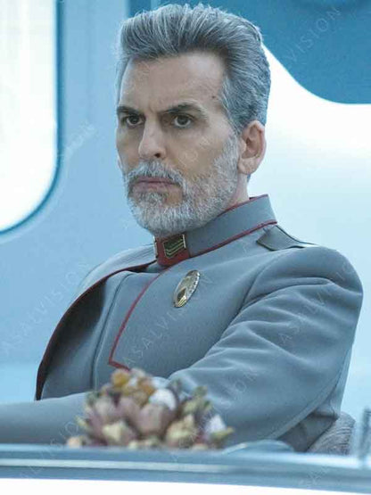 Oded Fehr Grey Wool Jacket