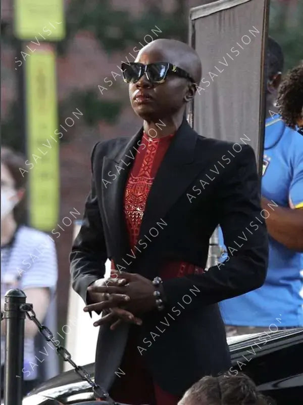 Okoye Black Panther Wakanda Forever Danai Gurira Black Blazer