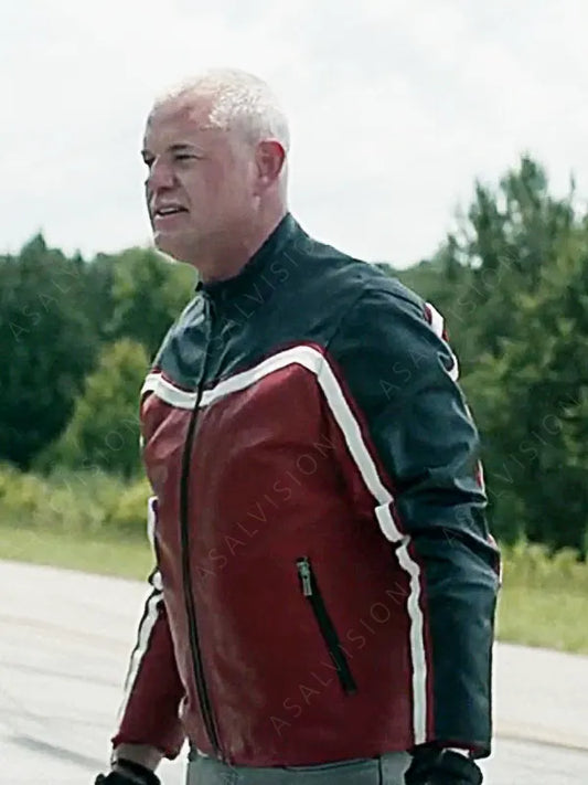 One Fast Move Dean Miller Moto Racer Leather Jacket
