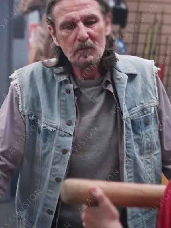 One More Time 2024 The Hawk Denim Vest