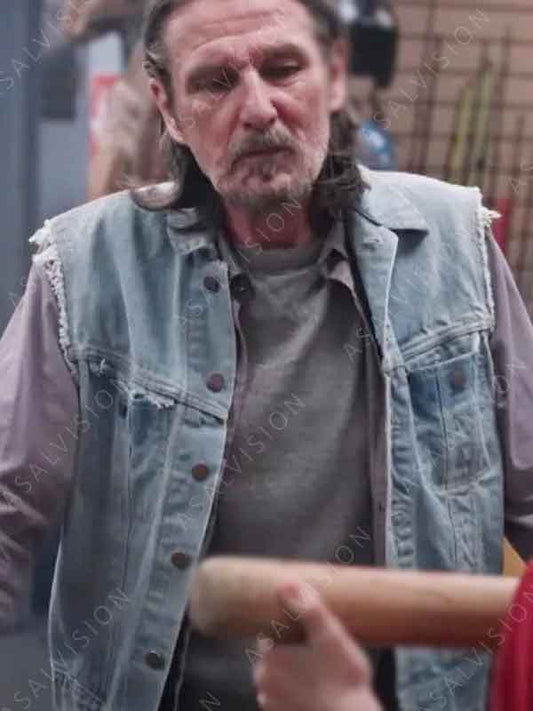 One More Time 2024 The Hawk Denim Vest