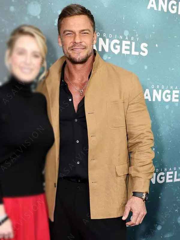 Ordinary Angels 2024 Premiere Alan Ritchson Jacket