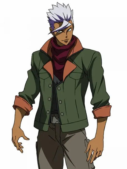 Orga Itsuka Olive  Green Cotton Jacket