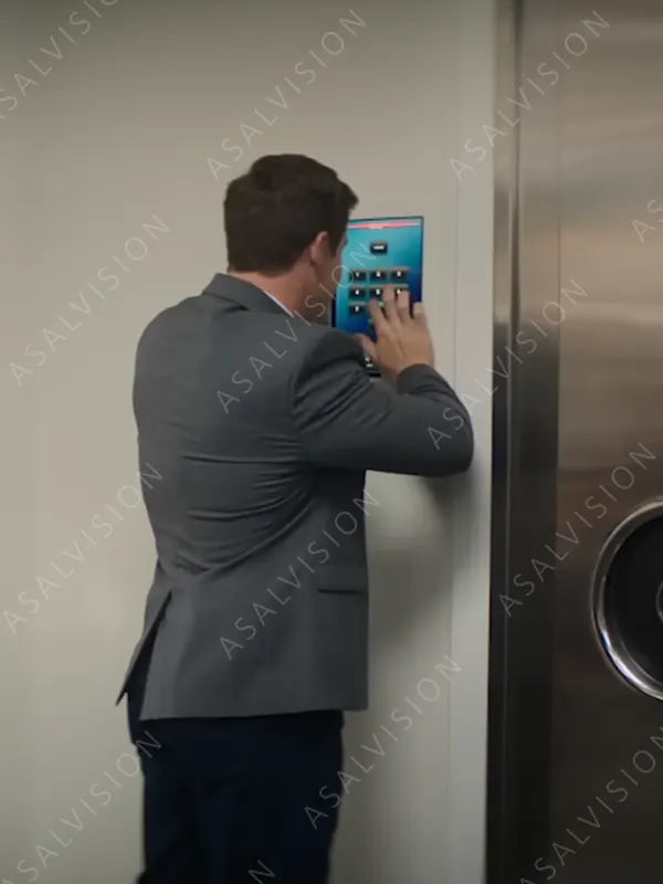 Owen Browning The Out-Laws 2023 Adam DeVine Grey Blazer