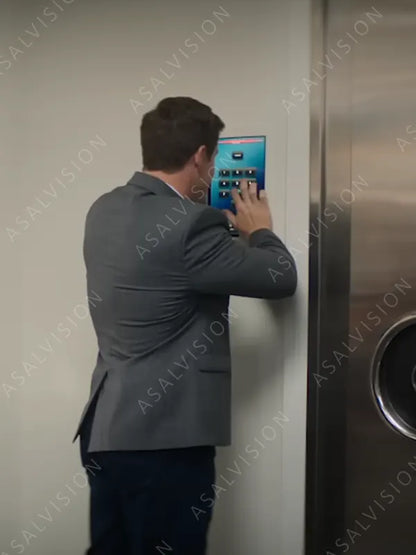 Owen Browning The Out-Laws 2023 Adam DeVine Grey Blazer