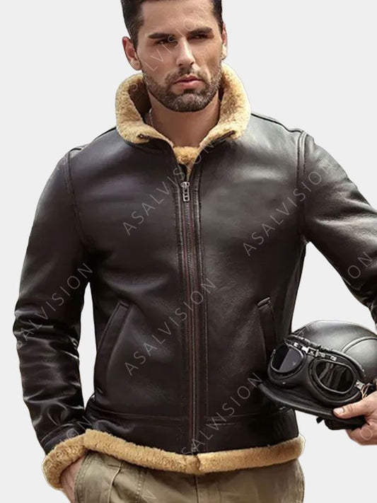 Ozzy Shearling Leather Jacket