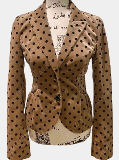 Paige Alexander UnPrisoned 2023 Polka Dot Blazer