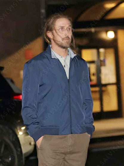 Papyrus 2 Saturday Night Live SNL 2024 Ryan Gosling Blue Cotton Jacket