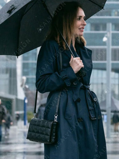 Patricia Vico Sky High 2023 Mercedes Black Trench Coat