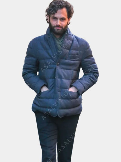 Penn Badgley You Puffer Jacket