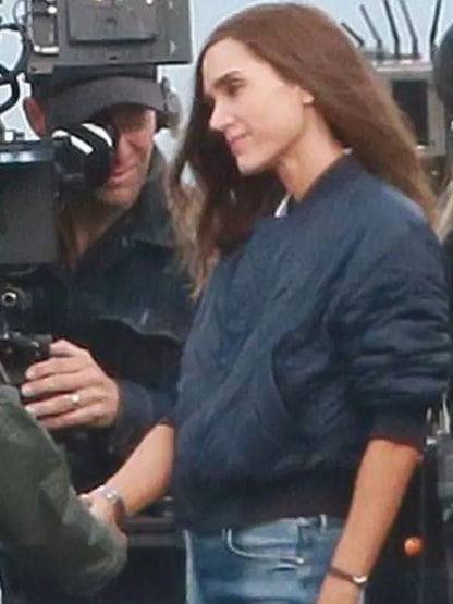 Penny Benjamin Movie Top Gun Maverick Jennifer Connelly Bomber Jacket