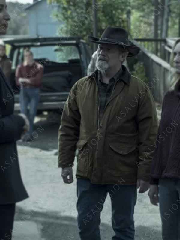Peter Mullan TV Series Ozark Jacob Snell Cotton Brown Jacket
