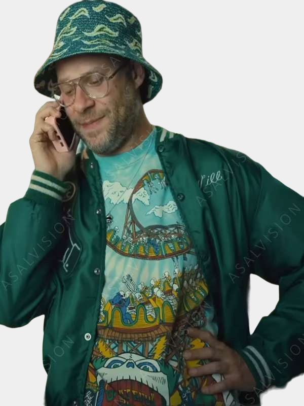 Platonic 2023 Seth Rogen Varsity Jacket
