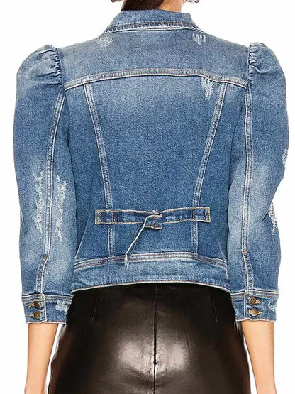 Power Book II LaToya Tonodeo Ghost S02 Blue Denim Jacket
