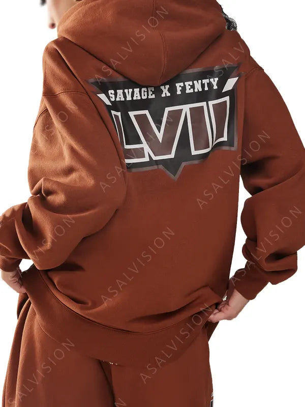 Property of Fenty Super Bowl Black Hoodie