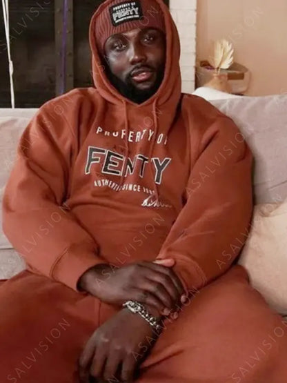 Property of Fenty Super Bowl BrownBlack Hoodie