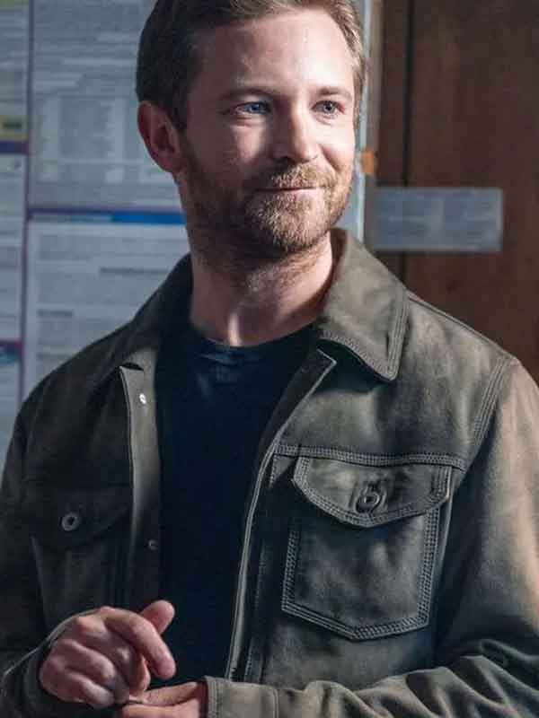 Quantum Leap Ryan Suede Leather Jacket