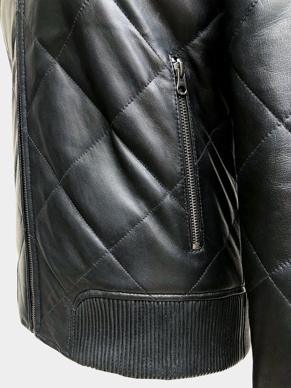 Quilted Bomber Jacket Women's