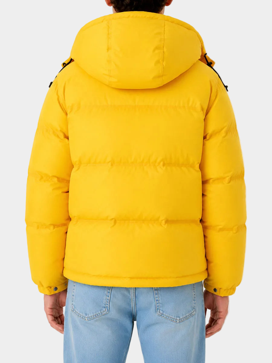 Rapper Key Glock Yellow Puffer Jacket