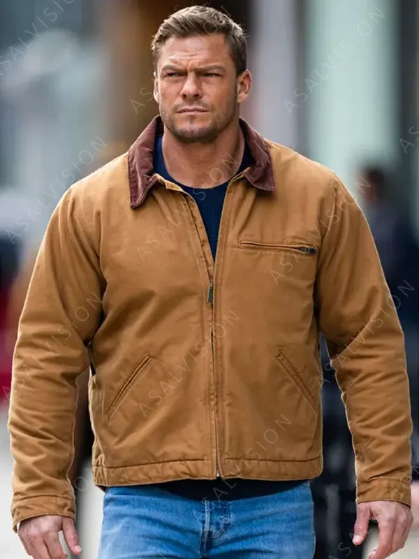 Reacher Season 2 Jack Reacher Brown Jacket