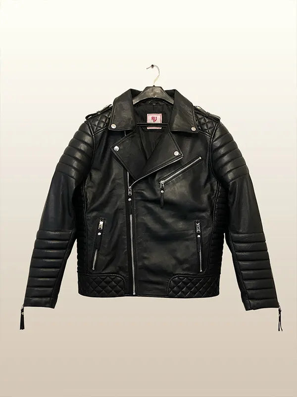 Real Leather Motorcycle Jacket
