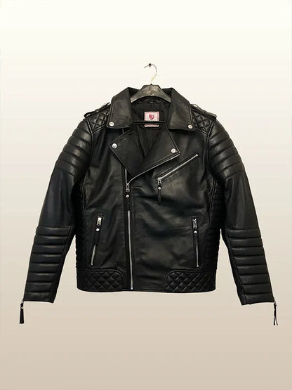 Real Leather Motorcycle Jacket